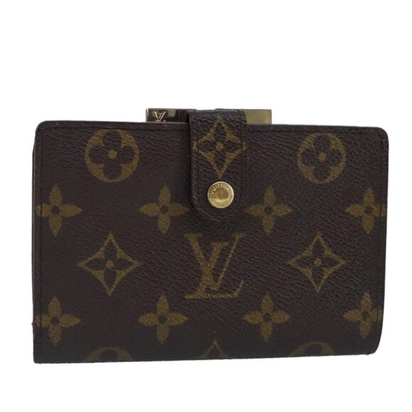 LOUIS VUITTON Monogram Porte Monnaie Billets Viennois Wallet M61663 Auth - Picture 1 of 16